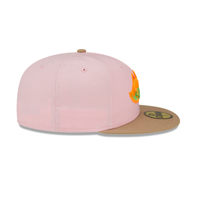New Era Rocket City Trash Pandas Sherbet 2022 59FIFTY Fitted Hat