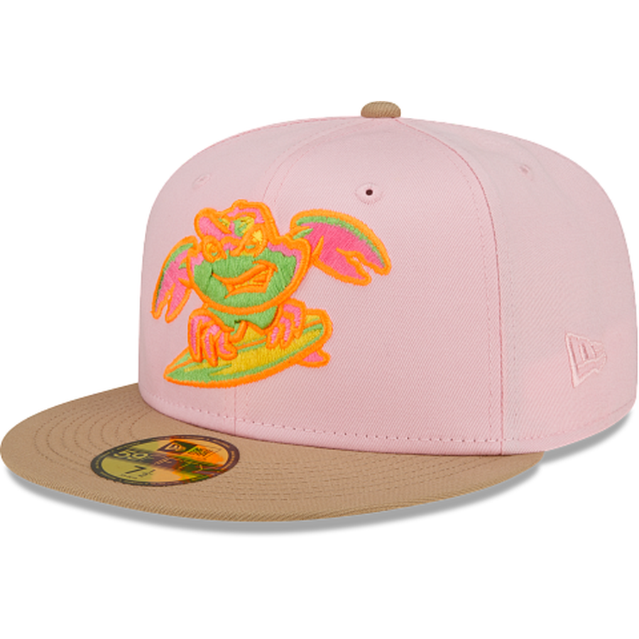 New Era Lakewood Blueclaws Sherbet 2022 59FIFTY Fitted Hat