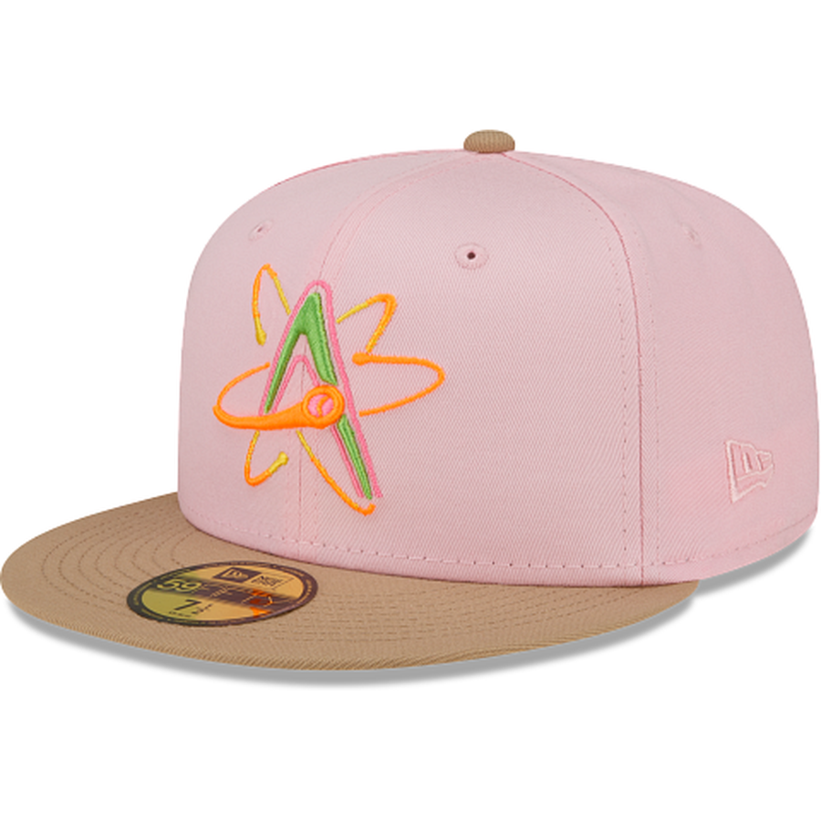New Era Albuquerque Isotopes Sherbet 2022 59FIFTY Fitted Hat
