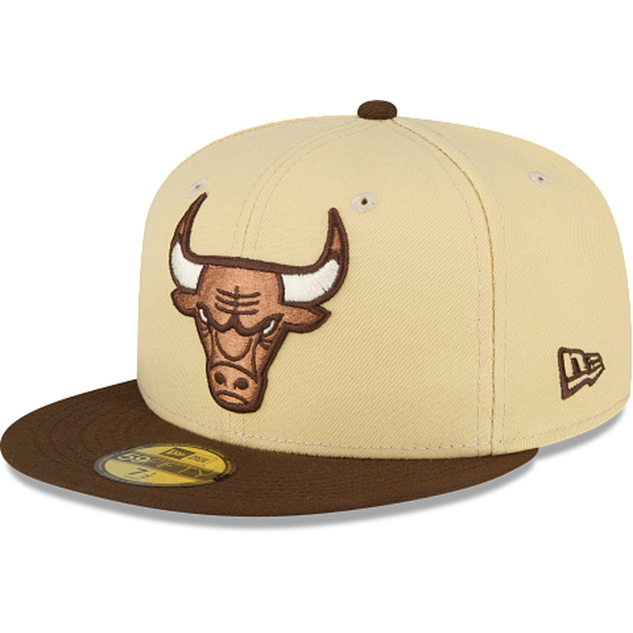New Era Chicago Bulls Walnut 2022 59FIFTY Fitted Hat