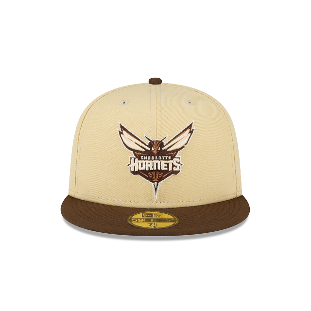 Lids Charlotte Hornets New Era Two-Tone 59FIFTY Fitted Hat - Charcoal/Olive