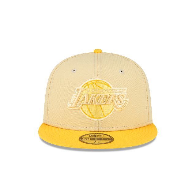 New Era Los Angeles Lakers Gold 2022 59FIFTY Fitted Hat