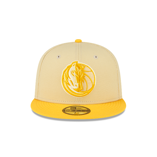 New Era Dallas Mavericks Gold 2022 59FIFTY Fitted Hat
