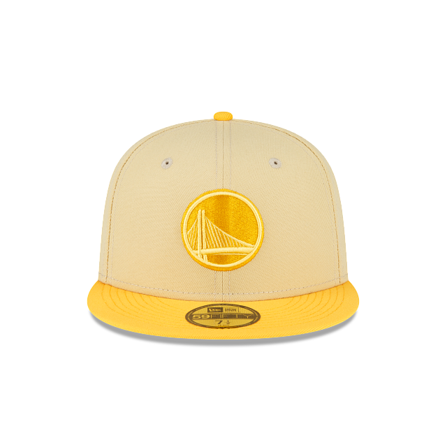New Era Golden State Warriors Gold 2022 59FIFTY Fitted Hat