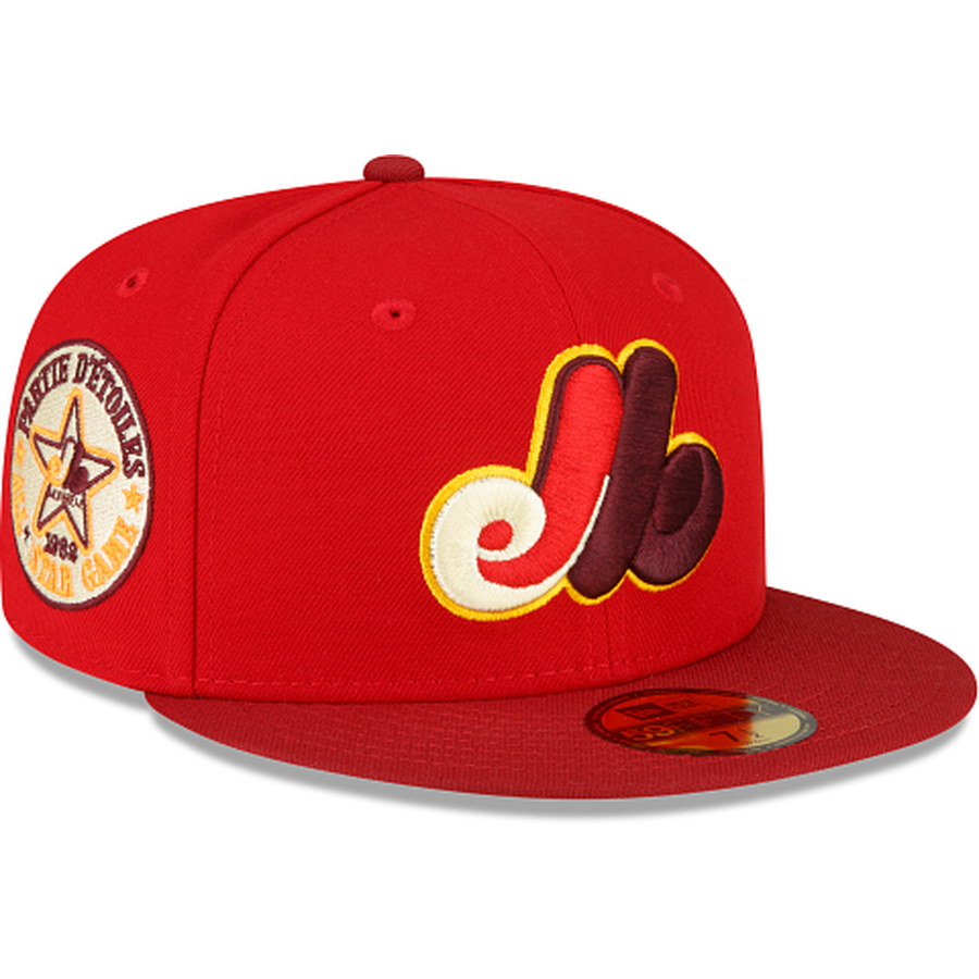 New Era Just Caps Drop 14 Montreal Expos 59FIFTY Fitted Hat