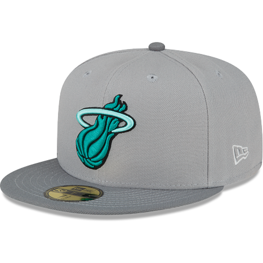 New Era Miami Heat Stone Pack 2022 59FIFTY Fitted Hat