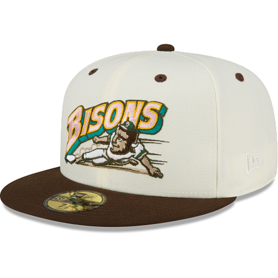 New Era Buffalo Bisons Chrome 59FIFTY Fitted Hat