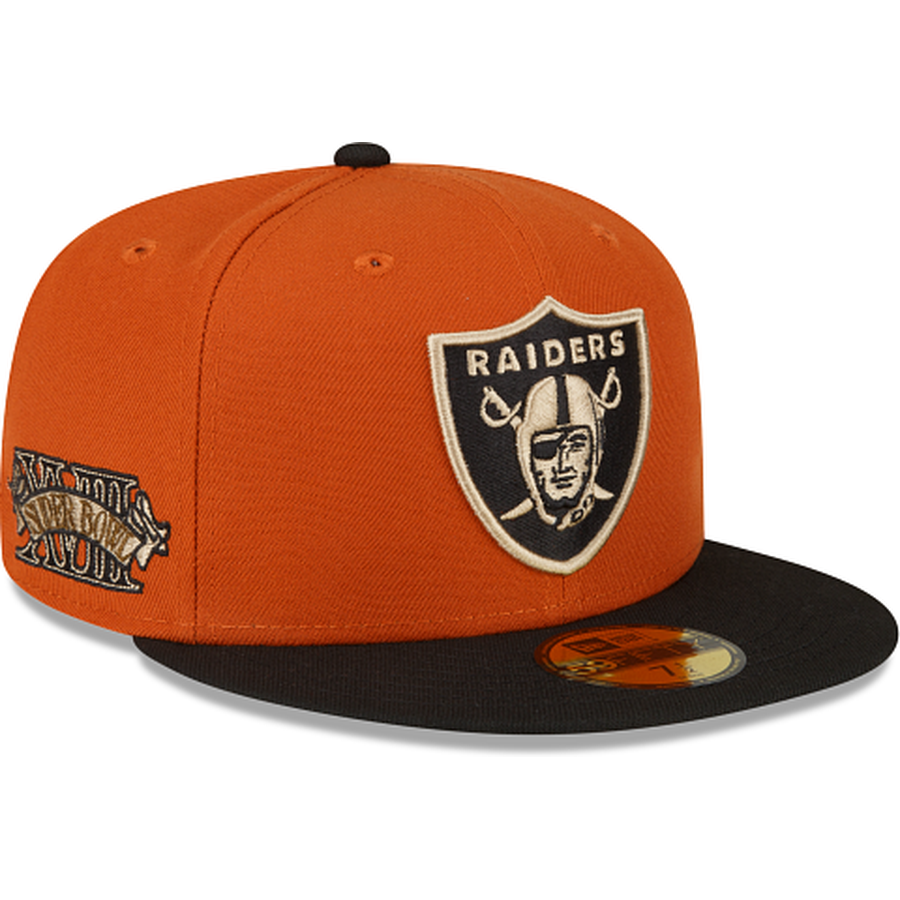 New Era Las Vegas Raiders Bronze Pack 2022 59FIFTY Fitted Hat