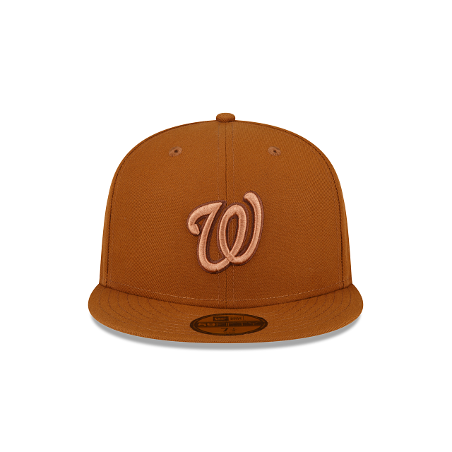 New Era Washington Nationals Brown 10th Anniversary 59FIFTY Fitted Hat