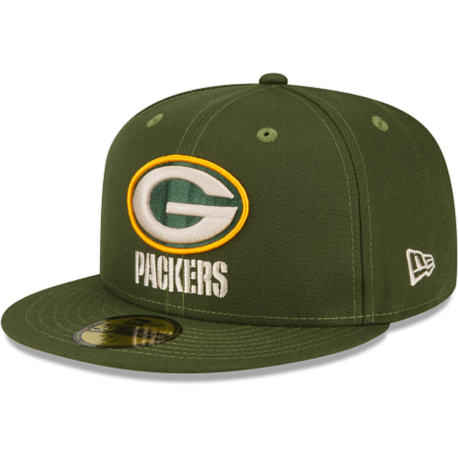 New Era  Green Bay Packers Olive Pack 59FIFTY Fitted Hat