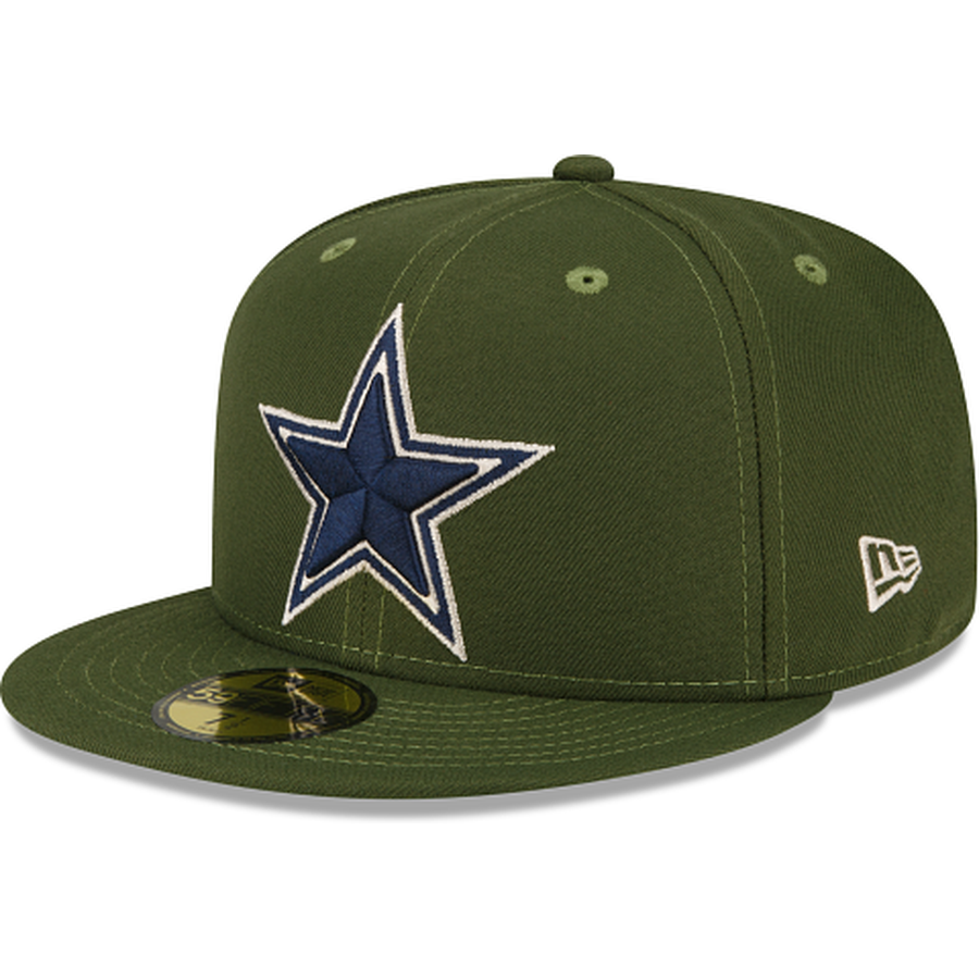 New Era  Dallas Cowboys Olive Pack 59FIFTY Fitted Hat