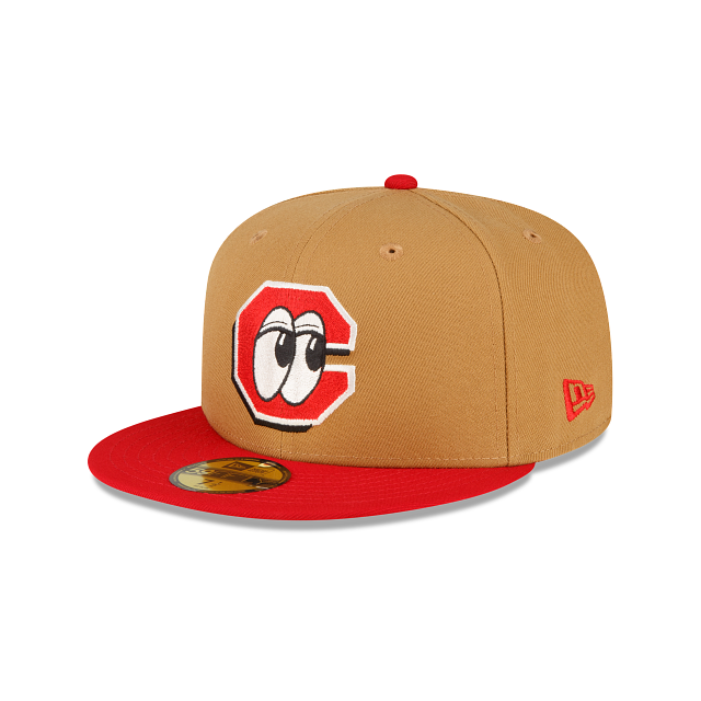 New Era Chattanooga Lookouts Wheat 2022 59FIFTY Fitted Hat