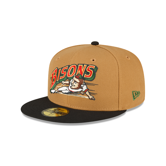 New Era Buffalo Bisons Wheat 2022 59FIFTY Fitted Hat
