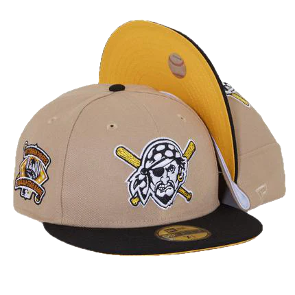New Era Pittsburgh Pirates Tan/Black 1994 All-Star Game 59FIFTY Fitted Hat