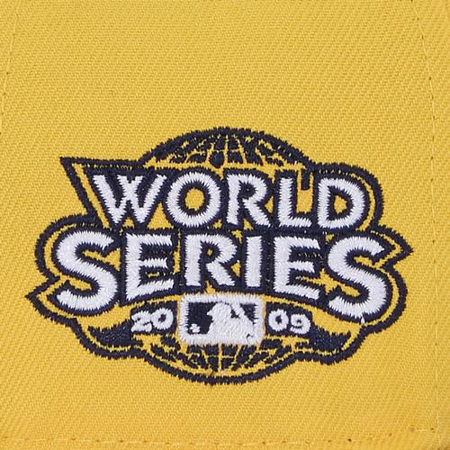 New Era New York Yankees Yellow/Black 2009 World Series 59FIFTY Fitted Hat