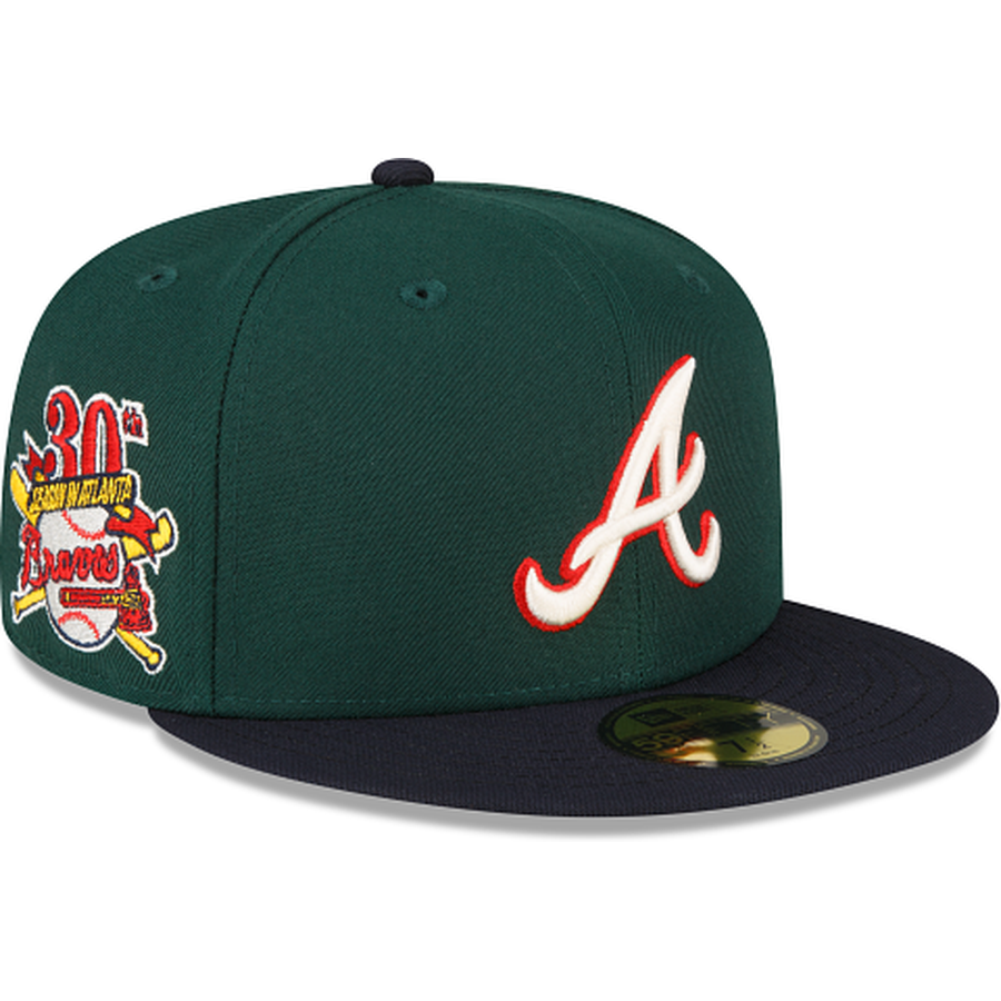 New Era Just Caps Drop 23 Atlanta Braves 59FIFTY Fitted Hat