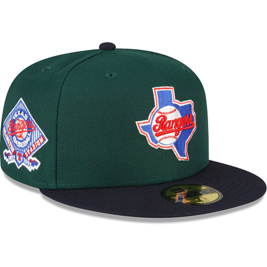 New Era Just Caps Drop 23 Texas Rangers 59FIFTY Fitted Hat