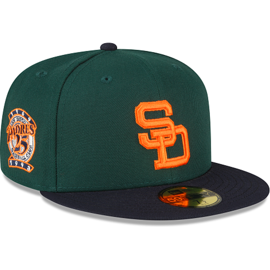New Era San Diego Padres 59Fifty Scarlet Fitted Hat – Manny Machado Player Hat – MLB Regular Season