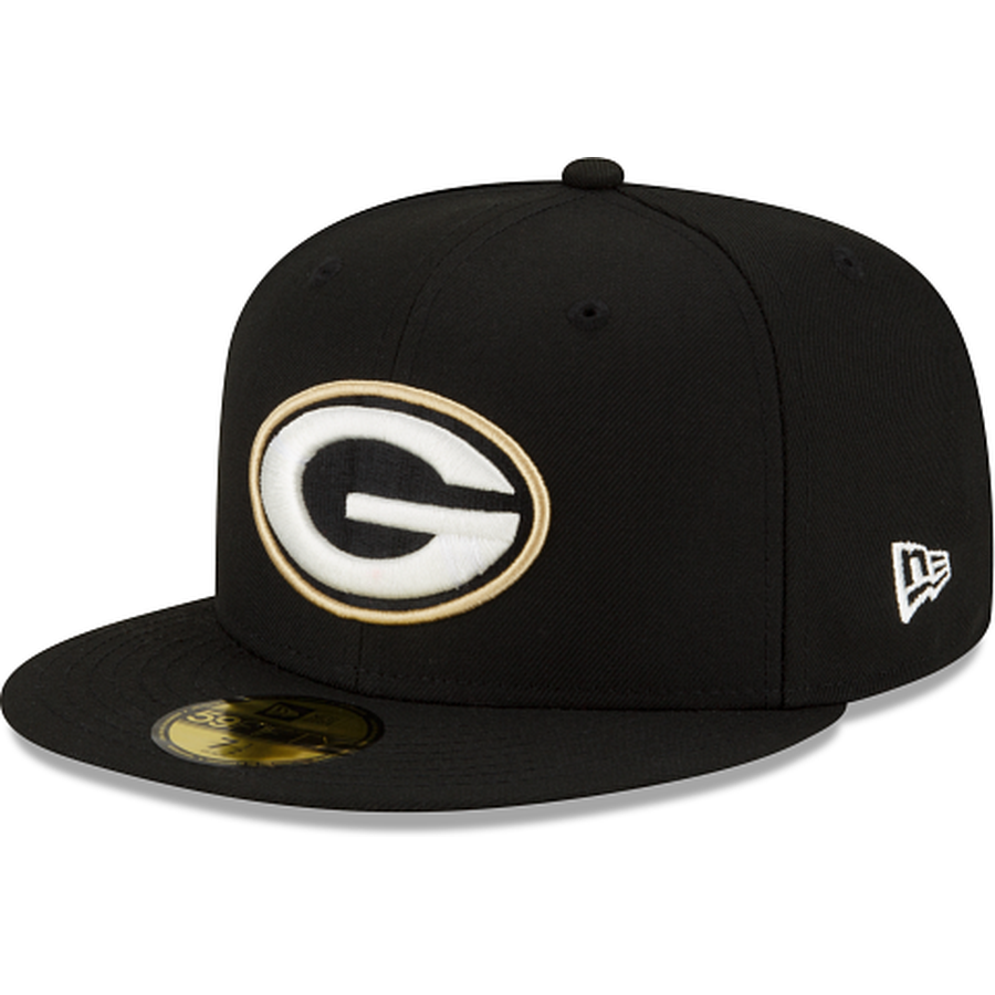 New Era Green Bay Packers Shadow Pack 2022 59FIFTY Fitted Hat New Era Green Bay Packers Shadow Pack 2022 59FIFTY Fitted Hat