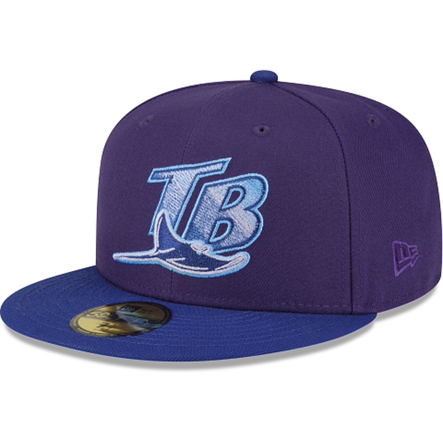 New Era Just Caps Drop 24 Tampa Bay Rays 59FIFTY Fitted Hat