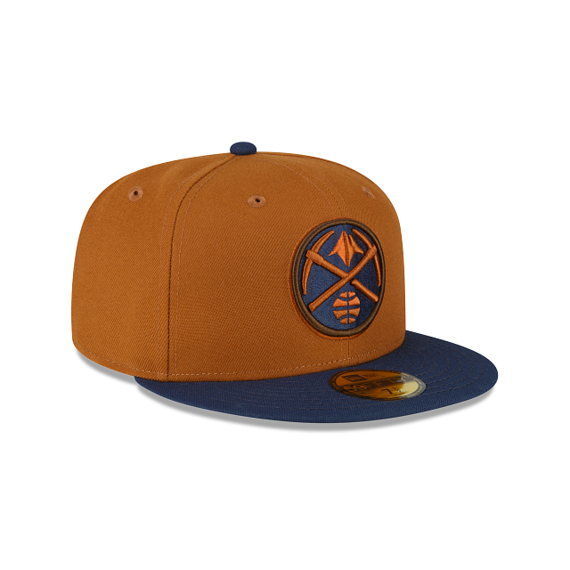 New Era Denver Nuggets Toasted Peanut 2022 59FIFTY Fitted Hat