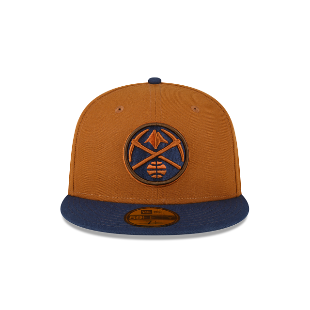 New Era Denver Nuggets Toasted Peanut 2022 59FIFTY Fitted Hat