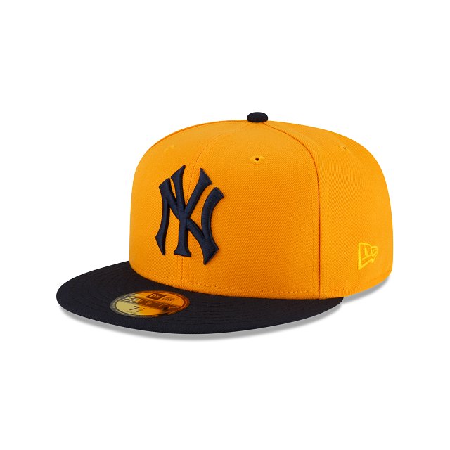 New Era New York Yankees Mustard 59FIFTY Fitted Hat
