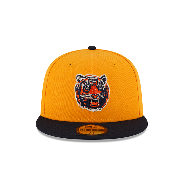 New Era Detroit Tigers Mustard 59FIFTY Fitted Hat