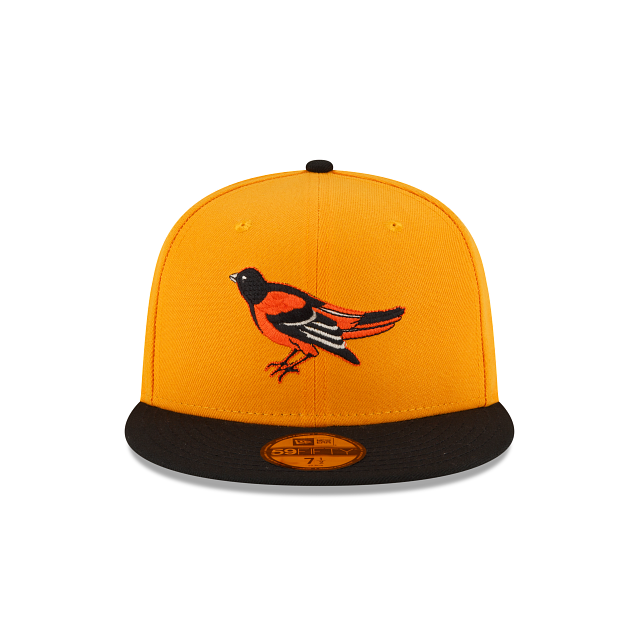 New Era Baltimore Orioles Mustard 59FIFTY Fitted Hat