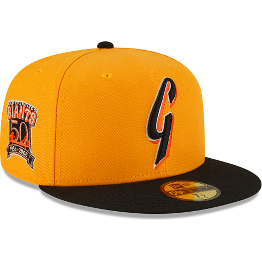 New Era San Francisco Giants Mustard 59FIFTY Fitted Hat