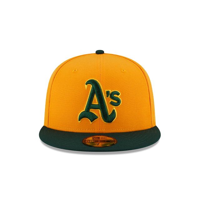 New Era Oakland Athletics Mustard 59FIFTY Fitted Hat
