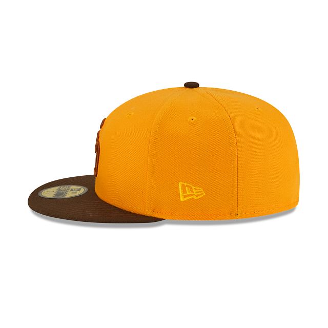 New Era San Diego Padres Mustard 59FIFTY Fitted Hat