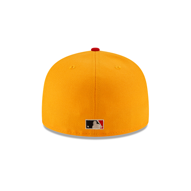 New Era Cincinnati Reds Mustard 59FIFTY Fitted Hat