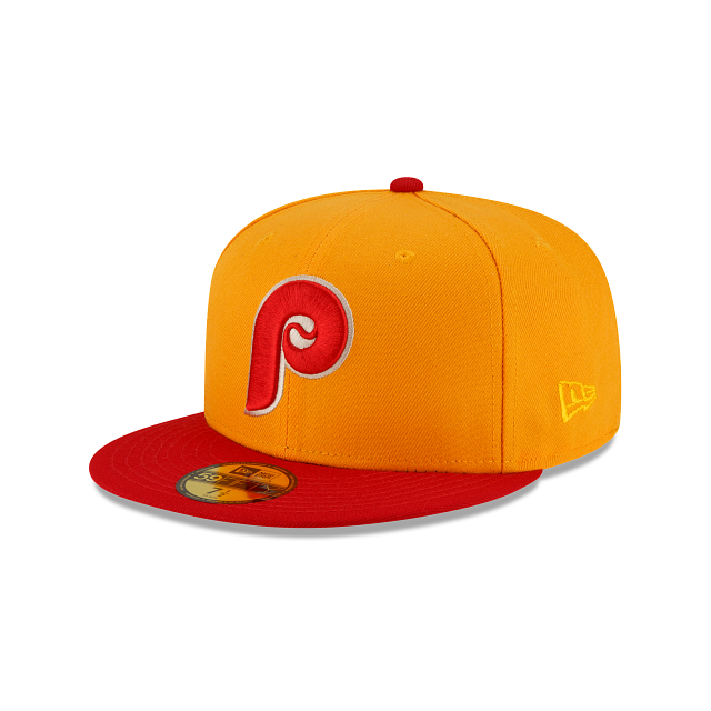 New Era Philadelphia Phillies Mustard 59FIFTY Fitted Hat