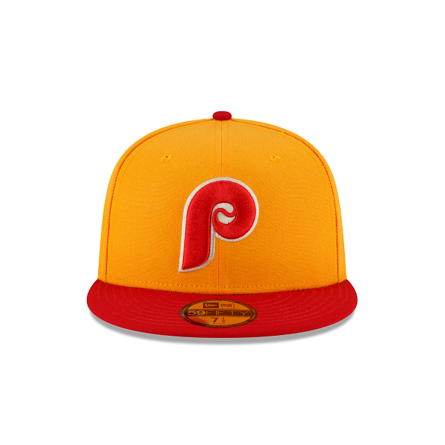 New Era Philadelphia Phillies Mustard 59FIFTY Fitted Hat