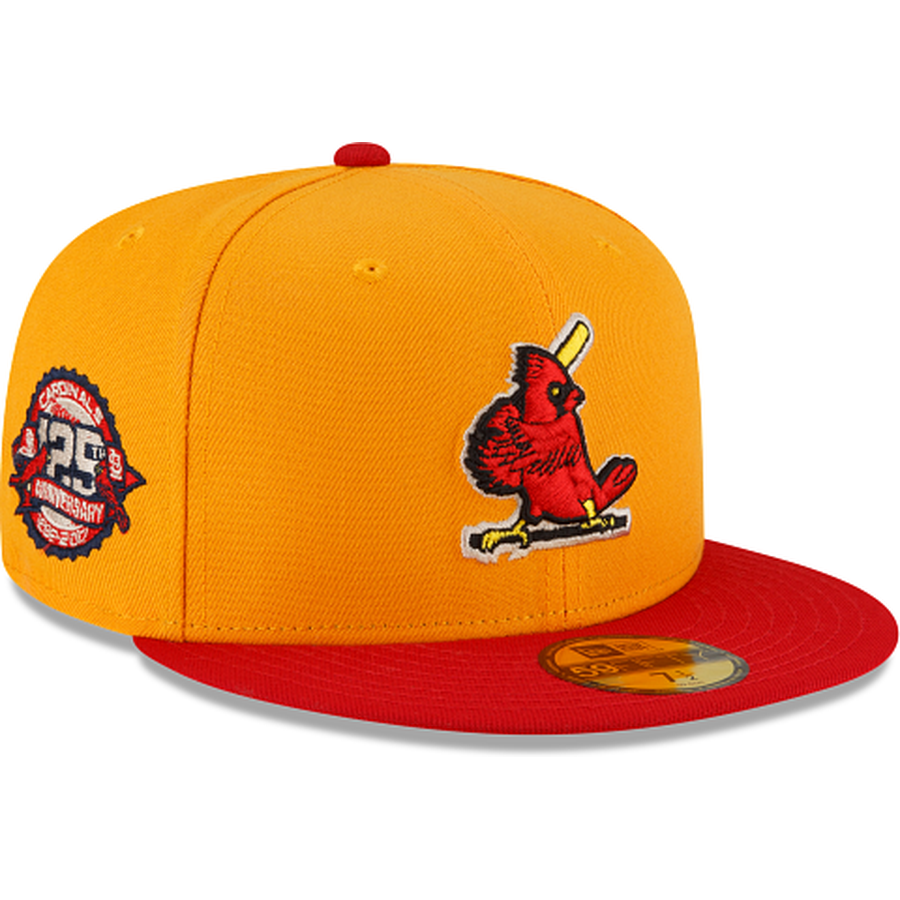 New Era St. Louis Cardinals Mustard 59FIFTY Fitted Hat
