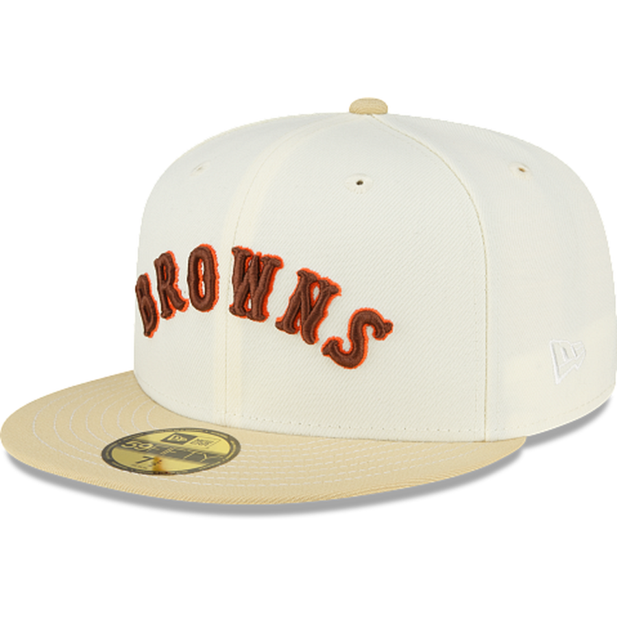 New Era Just Caps Chrome St. Louis Browns 2023 59FIFTY Fitted Hat