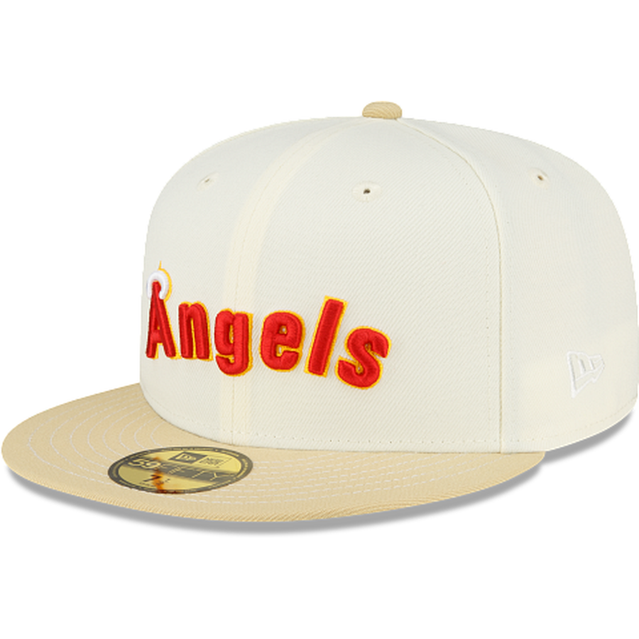 New Era Just Caps Chrome California Angels 2023 59FIFTY Fitted Hat