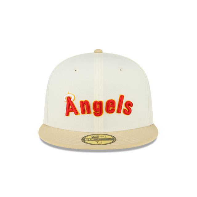 New Era Just Caps Chrome California Angels 2023 59FIFTY Fitted Hat