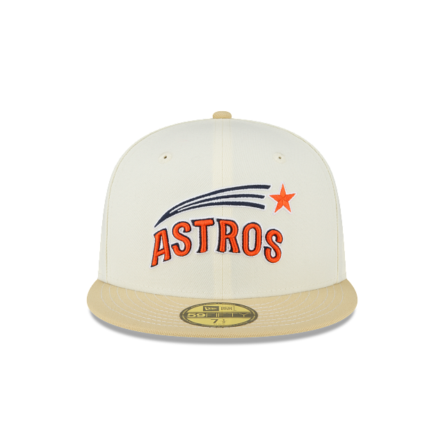 New Era Just Caps Chrome Houston Astros 2023 59FIFTY Fitted Hat