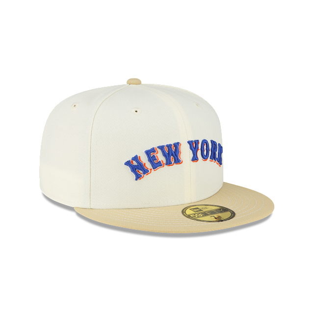 New Era Just Caps Chrome New York Mets 2023 59FIFTY Fitted Hat