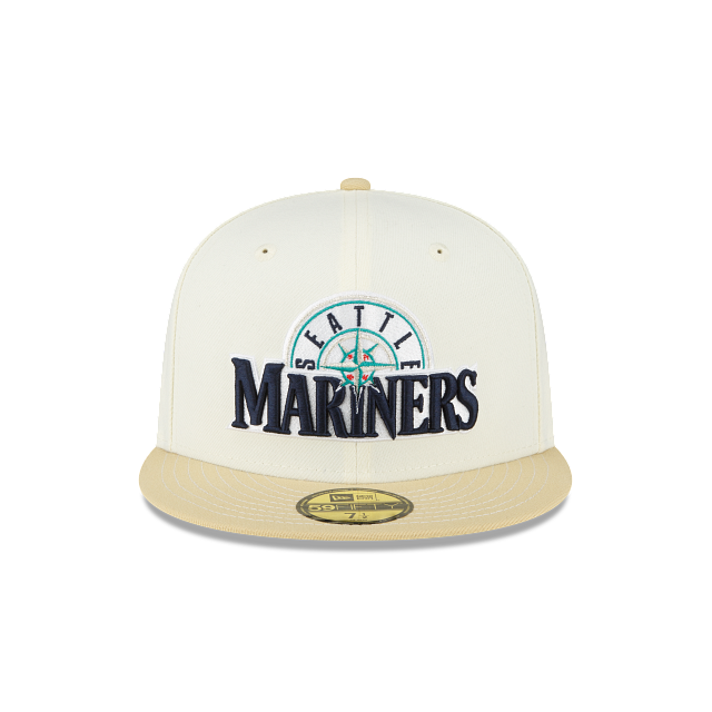 New Era Just Caps Chrome Seattle Mariners 2023 59FIFTY Fitted Hat