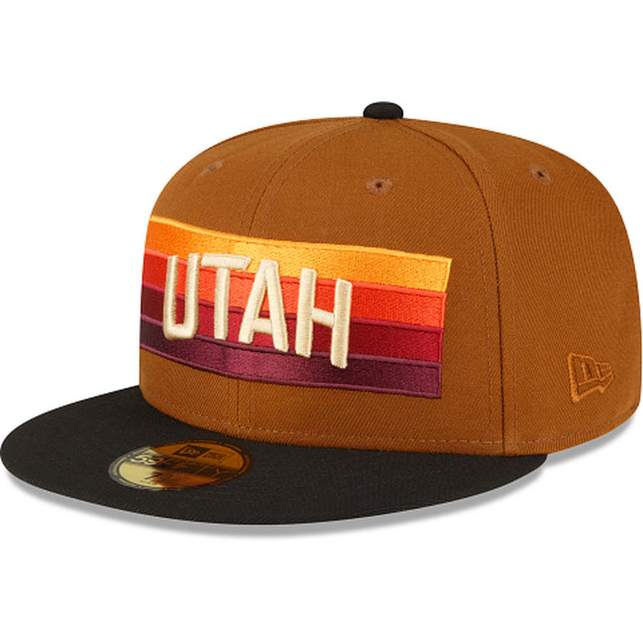 Utah Jazz New Era 59Fifty Fitted Hat (Light Purple Teal) – ECAPCITY