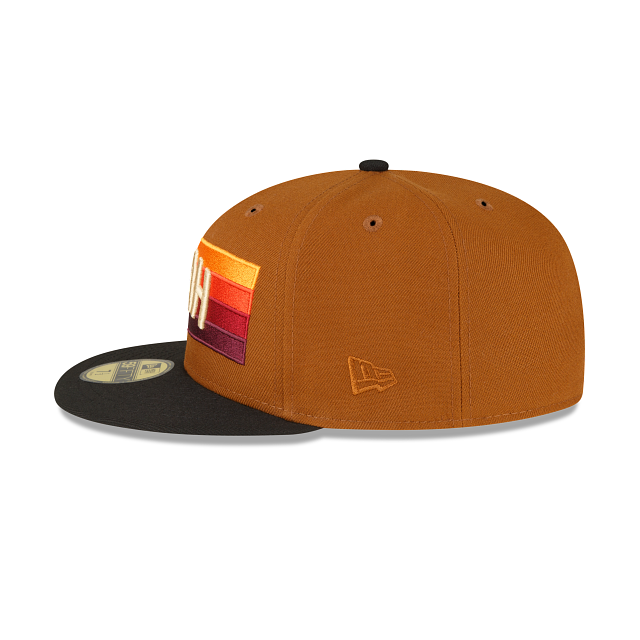New Era Just Caps Chestnut Utah Jazz 2023 59FIFTY Fitted Hat