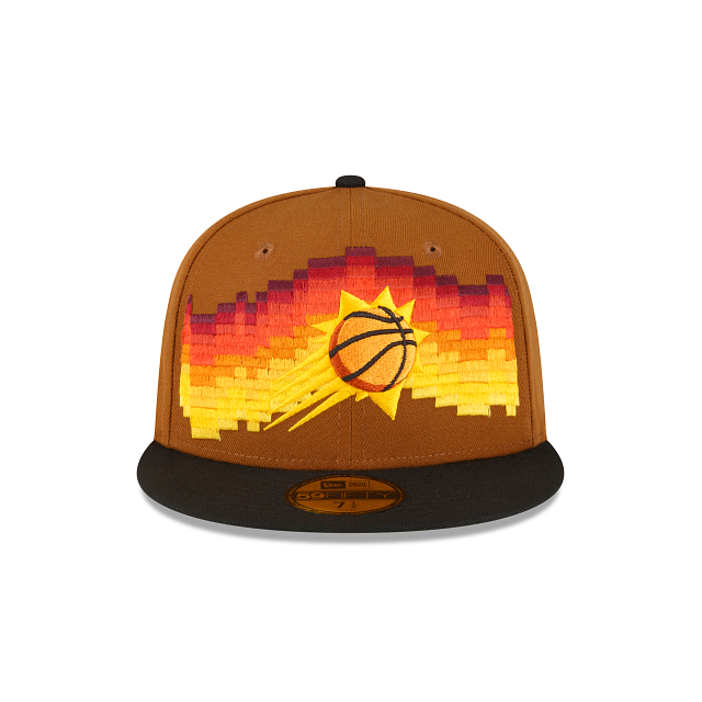 New Era Just Caps Chestnut Phoenix Suns 2023 59FIFTY Fitted Hat