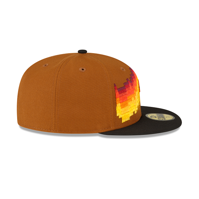 New Era Just Caps Chestnut Phoenix Suns 2023 59FIFTY Fitted Hat