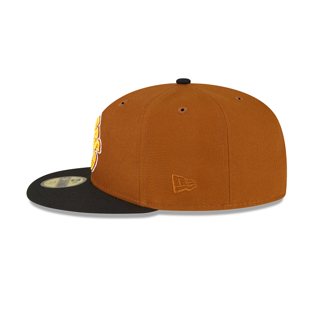 New Era Just Caps Chestnut Cleveland Cavaliers 2023 59FIFTY Fitted Hat