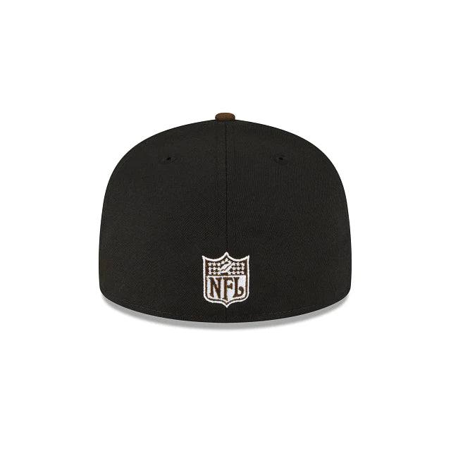 New Era New Orleans Saints Black Walnut 2023 59FIFTY Fitted Hat