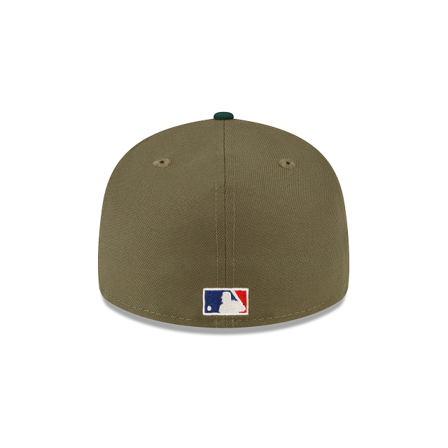 New Era New York Yankees Olive Low Profile 2023 59FIFTY Fitted Hat
