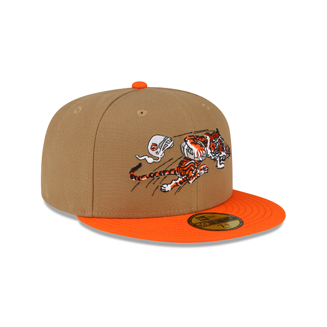 New Era Cincinnati Bengals Throwback 2023 59FIFTY Fitted Hat